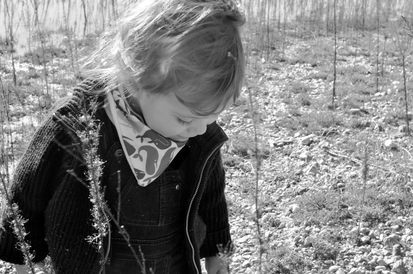 BANDANA baby bib - sewing pattern