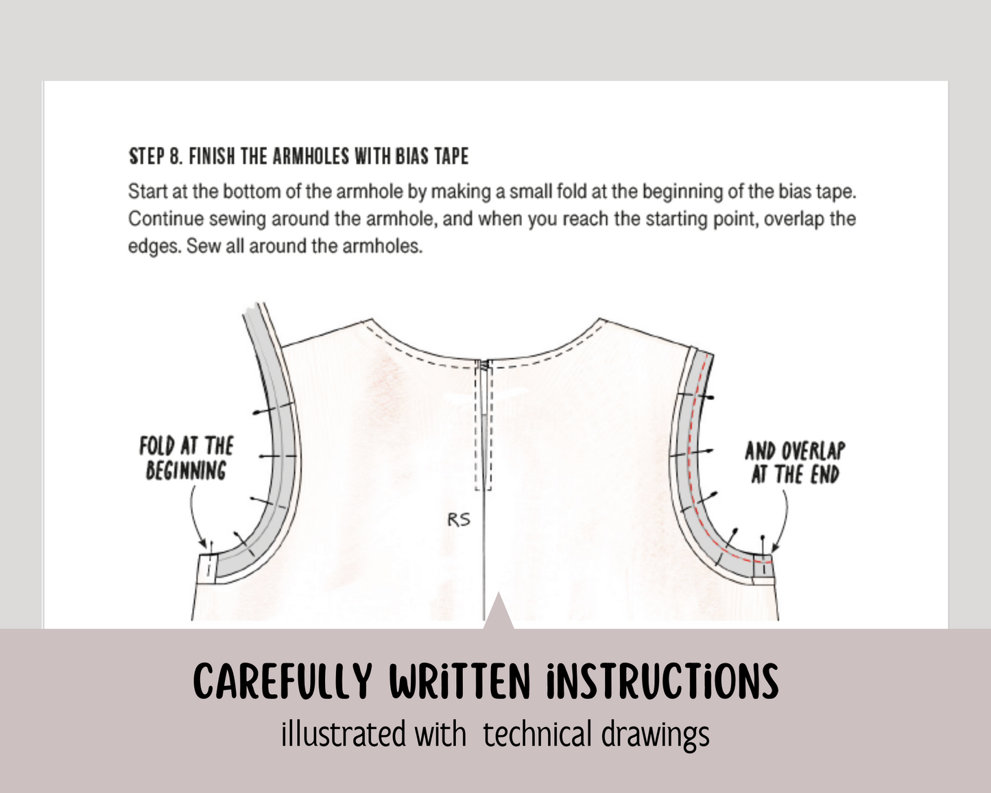 MAE tank top - sewing pattern