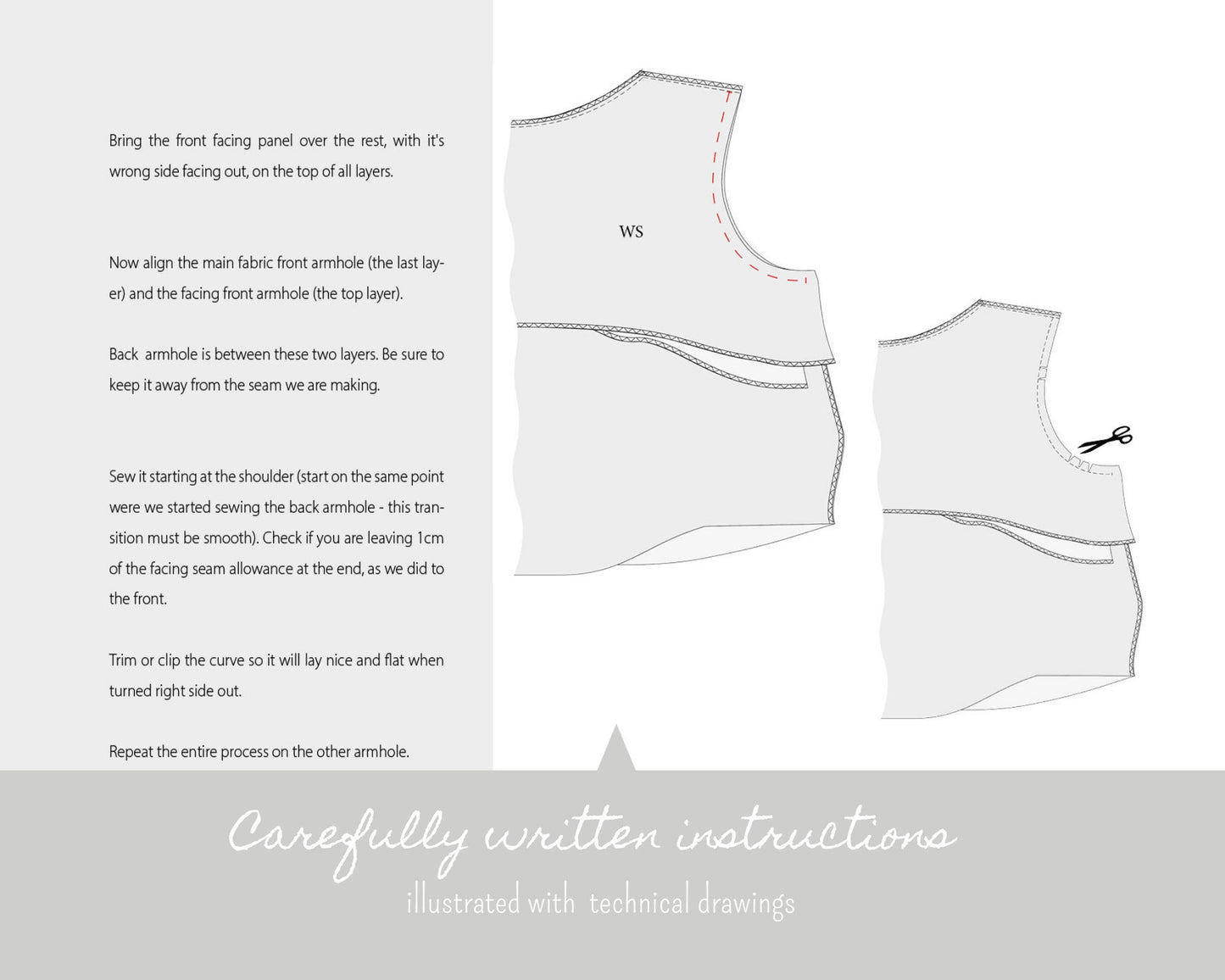 NOA Jumpsuit - sewing pattern