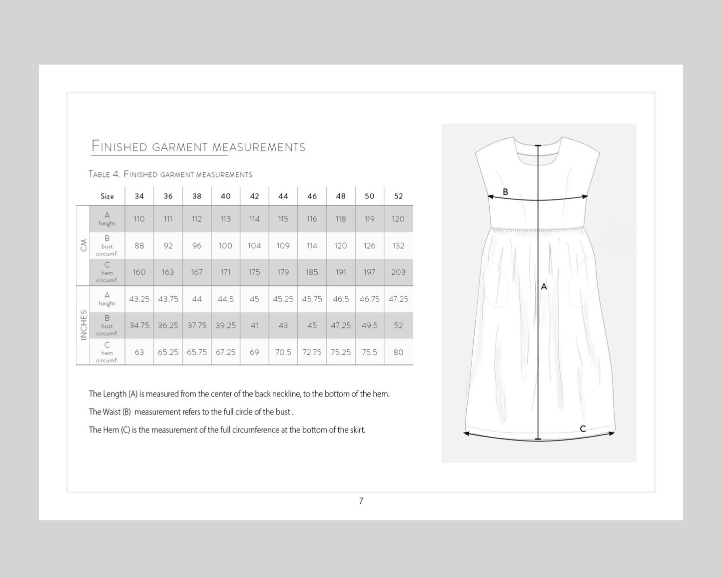 LISTON Smock Dress - sewing pattern