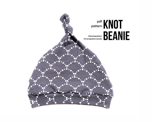 KNOT baby hat - sewing pattern